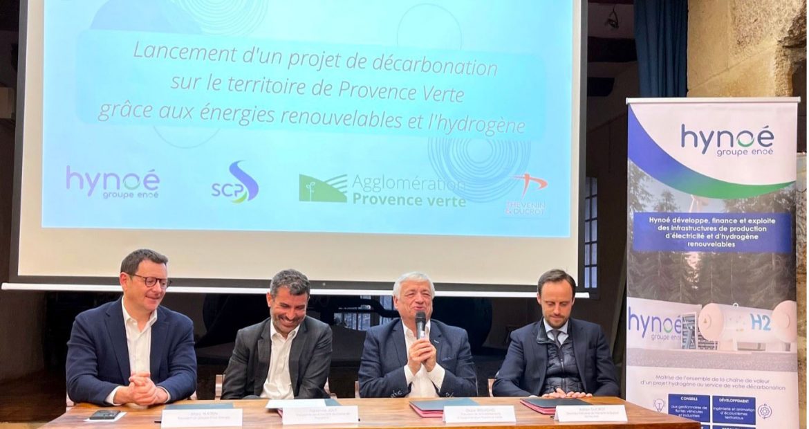 Projet de production d'hydrogène en provence verte